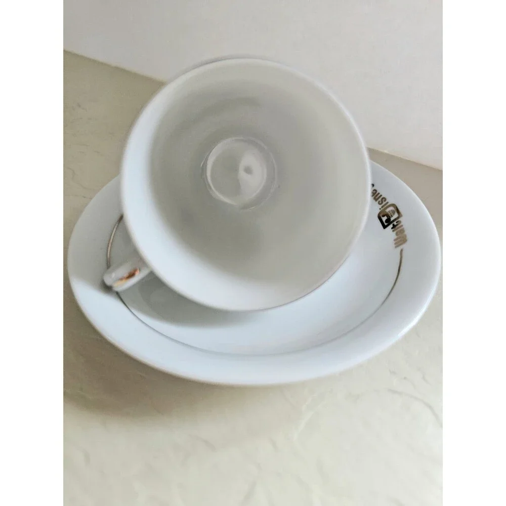 Vintage Walt Disney World Castle Demitasse Cup And Saucer